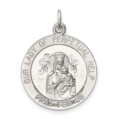 Sterling Silver Our Lady of Perpetual Help Medal at $ 29.32 only from Jewelryshopping.com