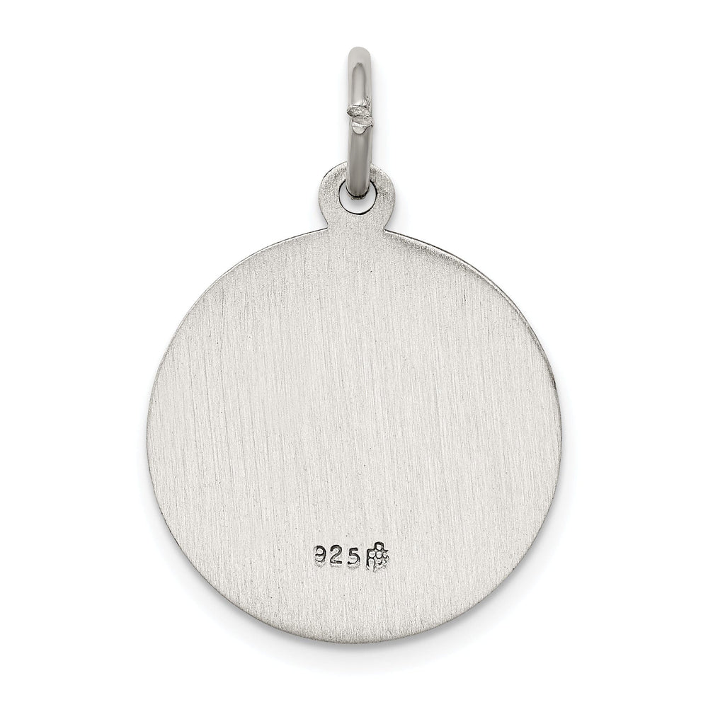 Sterling Silver Antiqued San Juan Los Lagos Medal