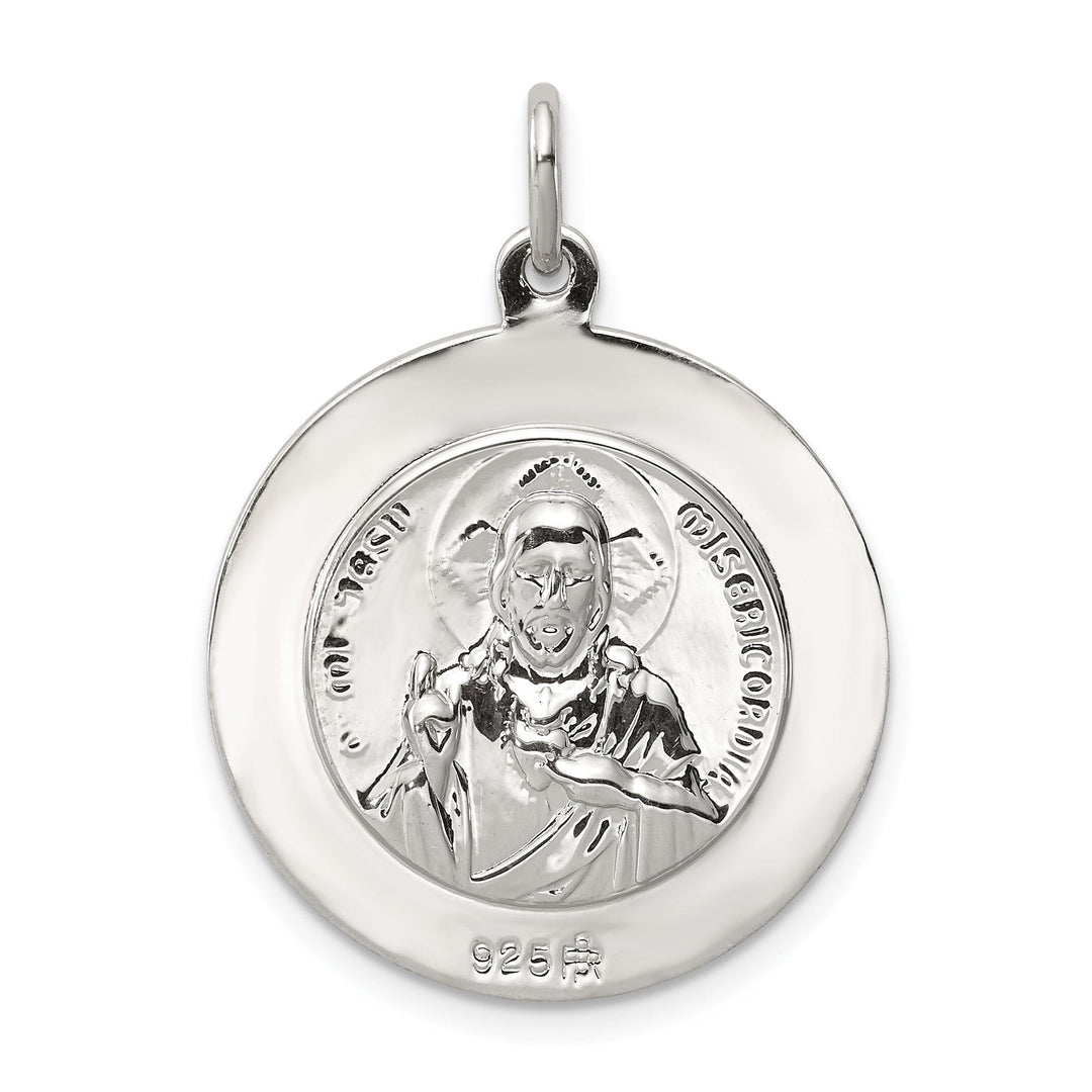 Sterling Silver Queen of the Holy Scapular Medal