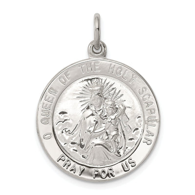 Sterling Silver Queen of the Holy Scapular Medal at $ 50.53 only from Jewelryshopping.com