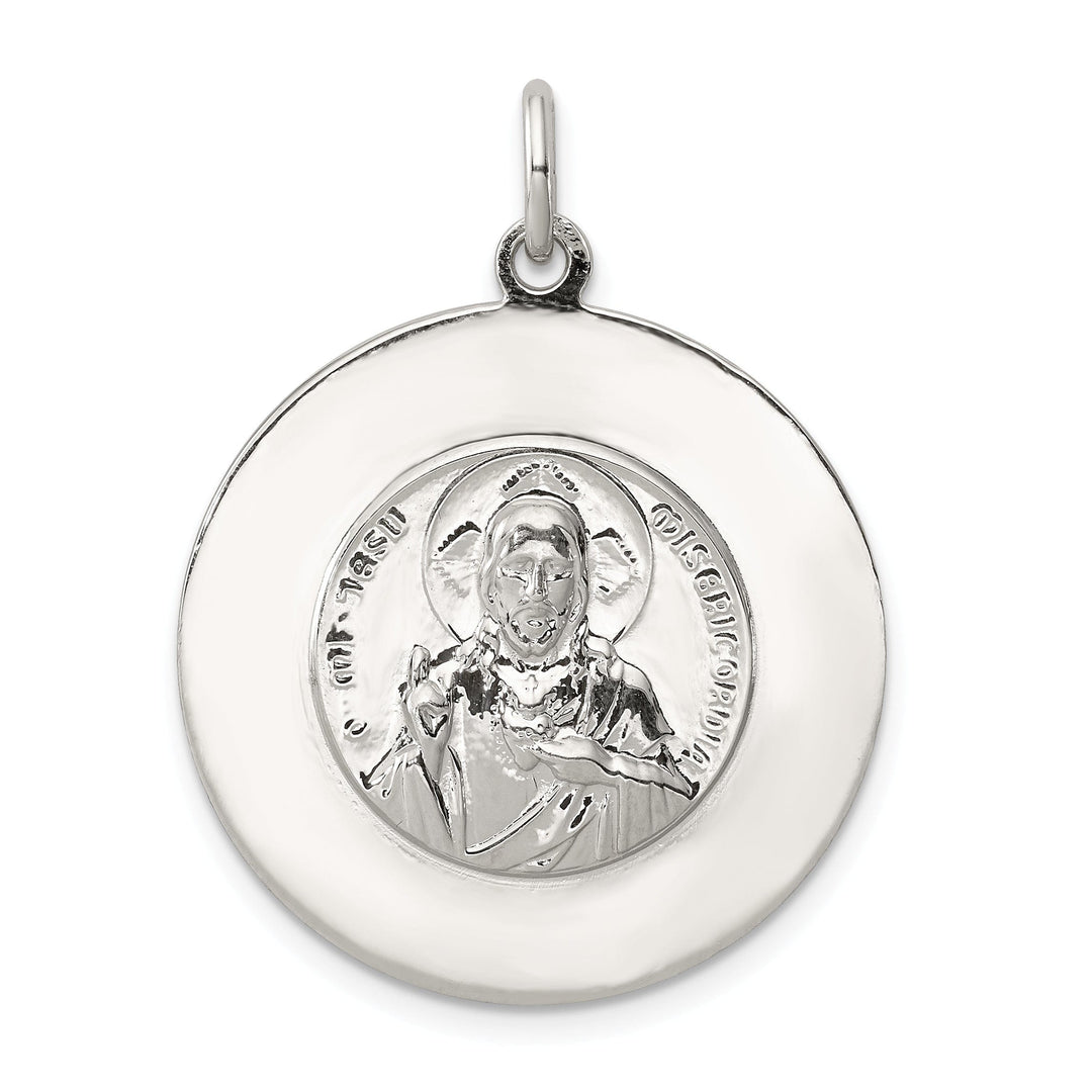 Sterling Silver Queen of the Holy Scapular Medal