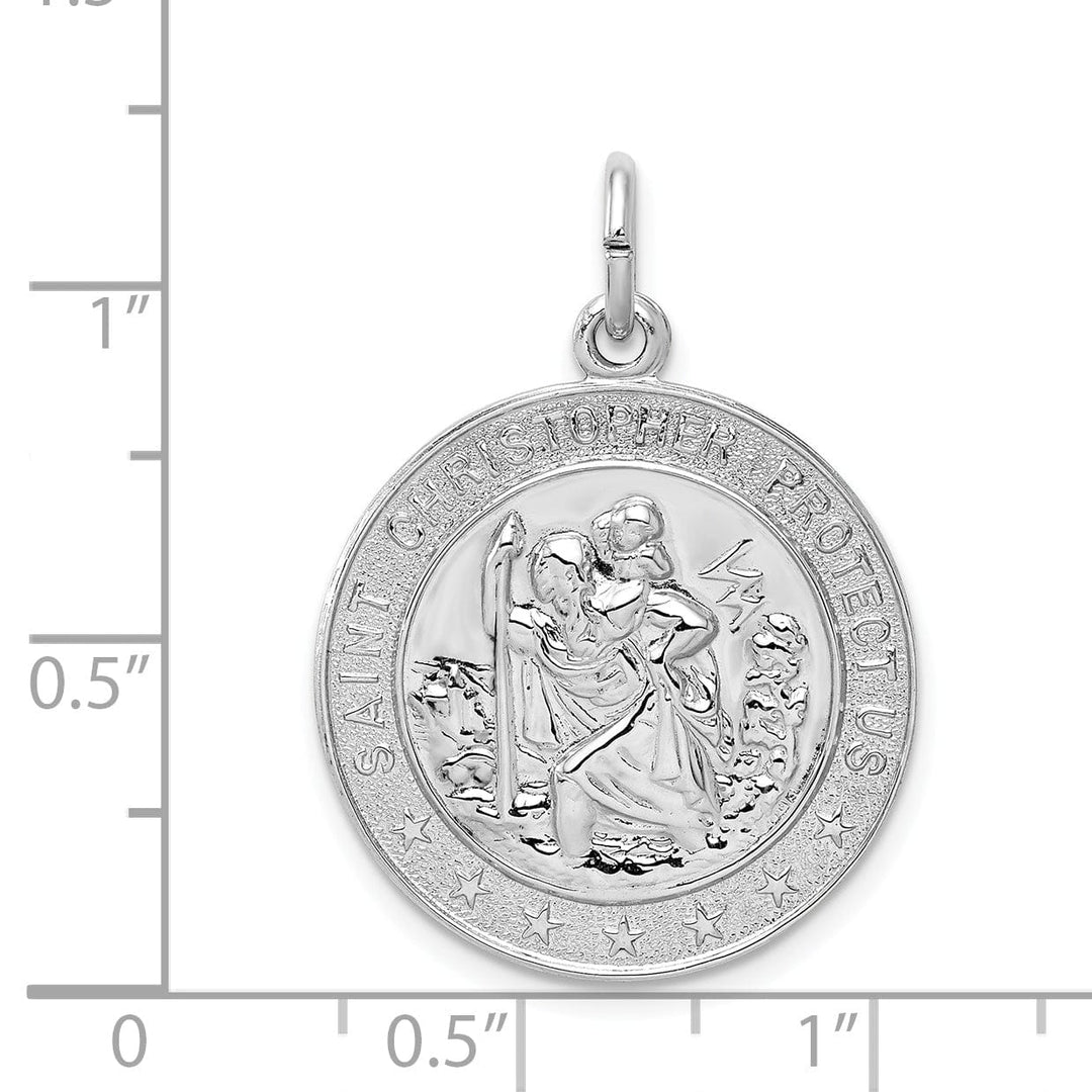 Sterling Silver Saint Christopher Medal