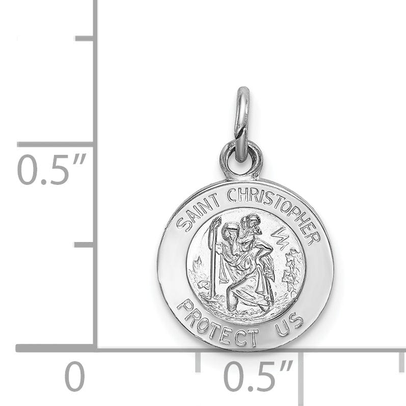 Sterling Silver Saint Christopher Medal