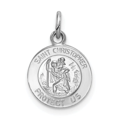 Sterling Silver Saint Christopher Medal at $ 17.42 only from Jewelryshopping.com