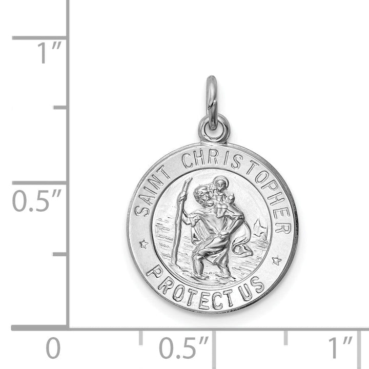 Sterling Silver Saint Christopher Medal