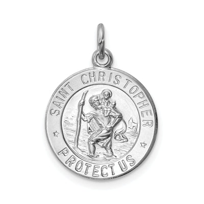 Sterling Silver Saint Christopher Medal at $ 21.5 only from Jewelryshopping.com