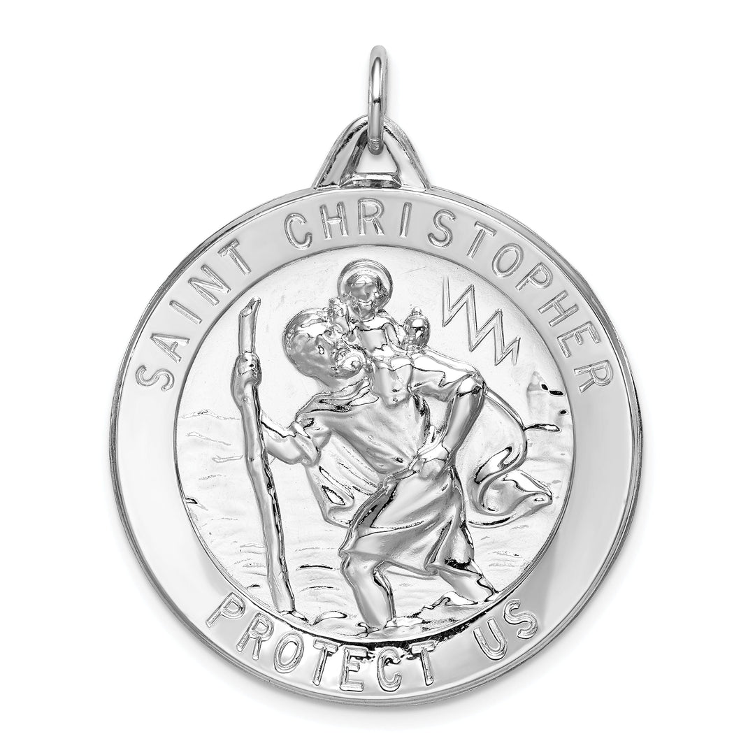 Sterling Silver Saint Christopher Medal