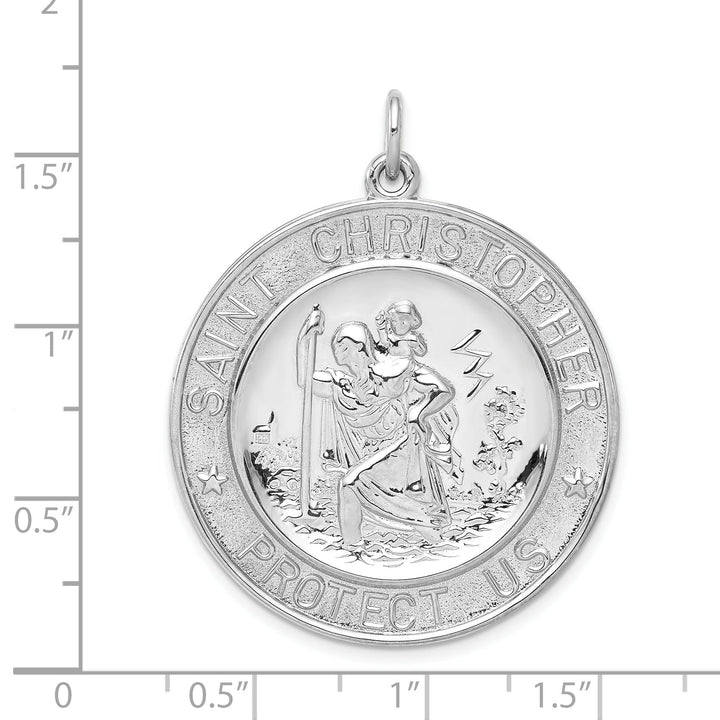 Sterling Silver Saint Christopher Medal