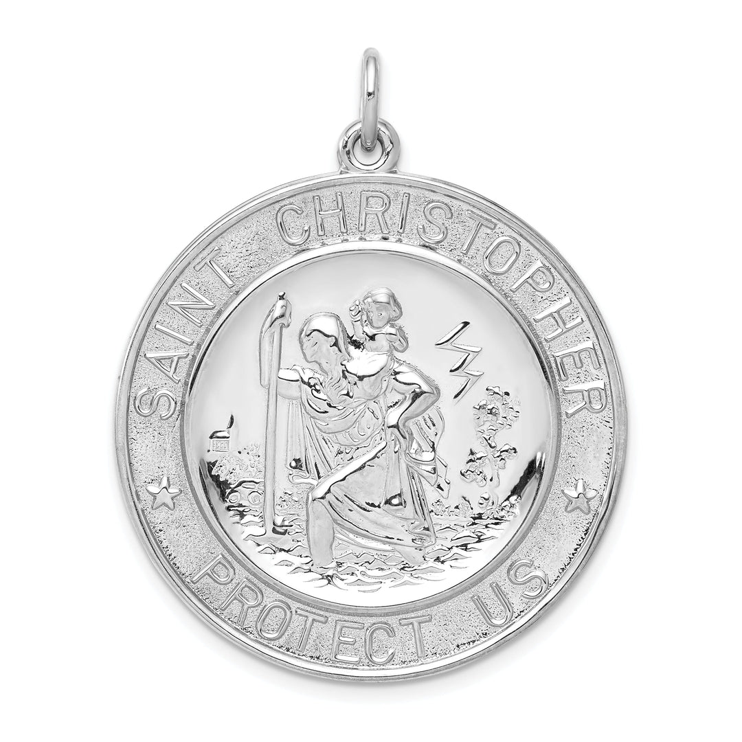 Sterling Silver Saint Christopher Medal