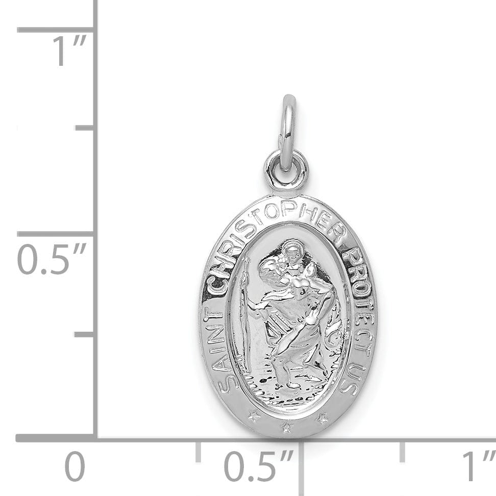 Sterling Silver Saint Christopher Medal