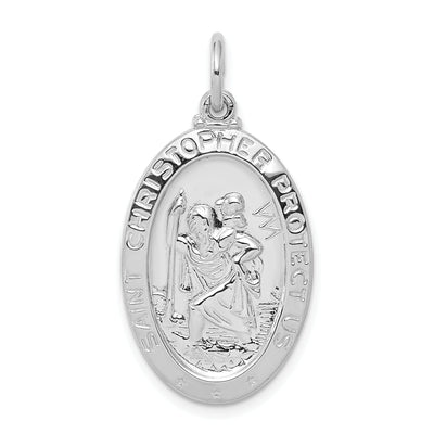 Sterling Silver Saint Christopher Medal at $ 41.22 only from Jewelryshopping.com