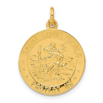 24 Gold-plated St Christopher Basketball Medal at $ 21 only from Jewelryshopping.com