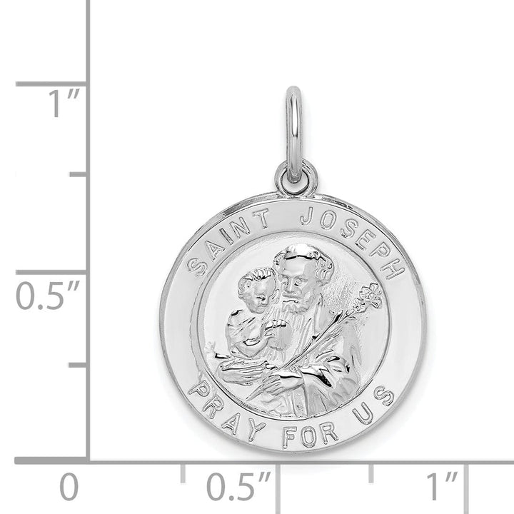 Sterling Silver Saint Joseph Medal