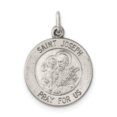Sterling Silver Antiqued Saint Joseph Medal at $ 13.6 only from Jewelryshopping.com