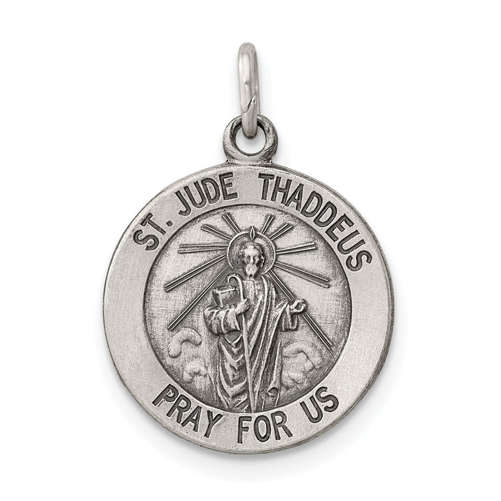 Sterling Silver Saint Jude Thaddeus Medal