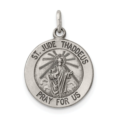 Sterling Silver Saint Jude Thaddeus Medal at $ 13.6 only from Jewelryshopping.com
