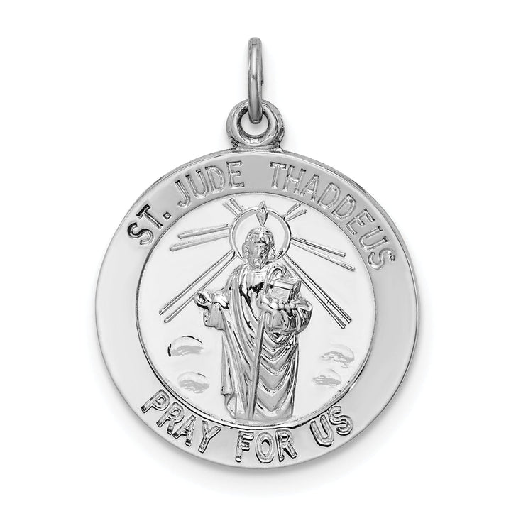 Sterling Silver Saint Jude Thaddeus Medal