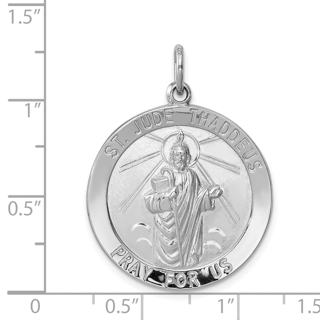 Sterling Silver Saint Jude Thaddeus Medal