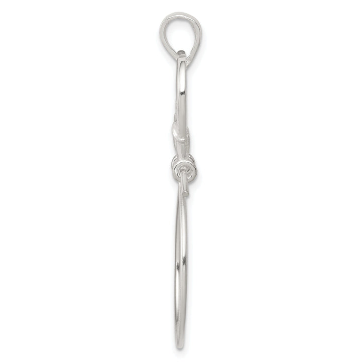 Silver Claddagh Design Charm Holder Pendant