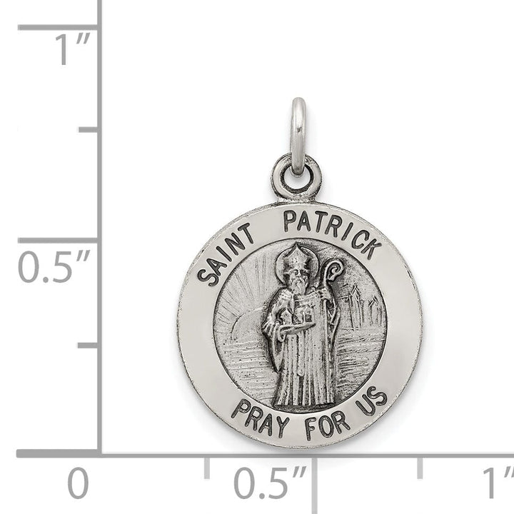 Sterling Silver Saint Patrick Medal