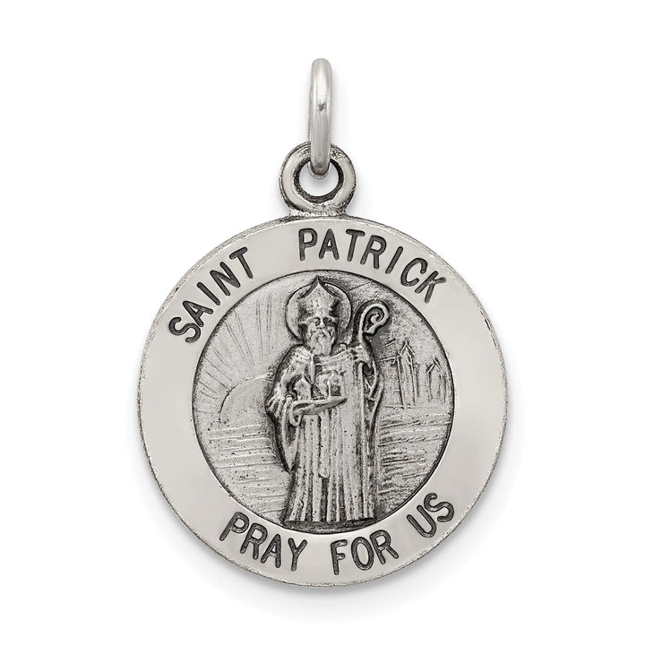 Sterling Silver Saint Patrick Medal