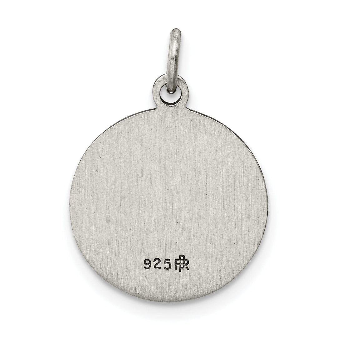Silver Antiqued First Holy Communion Medal