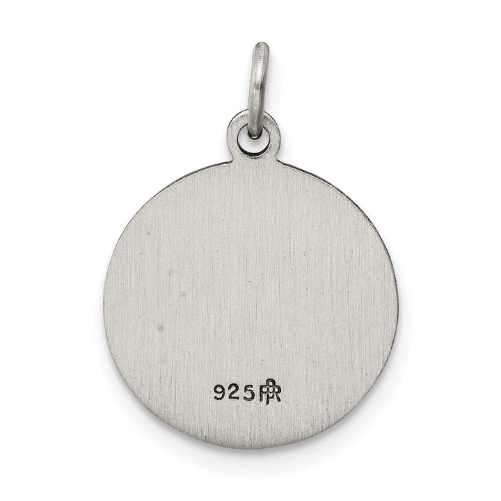 Silver Antiqued First Holy Communion Medal
