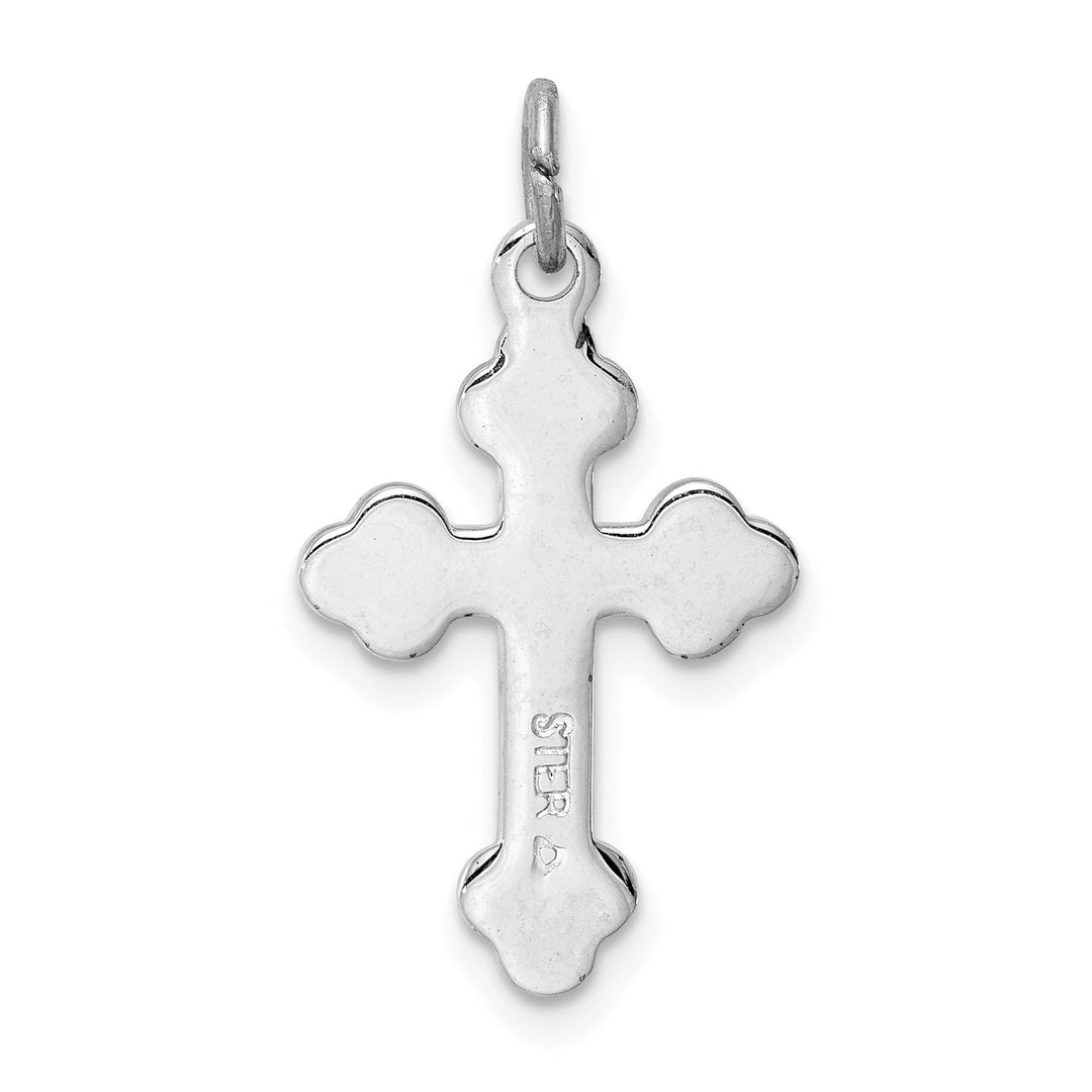 18k Gold Plated Sterling Silver Cross Charm