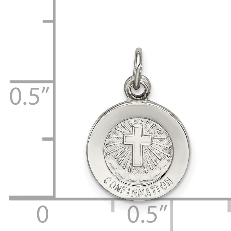 Sterling Silver Confirmation Medal