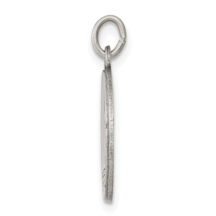 Sterling Silver Antiqued Confirmation Medal