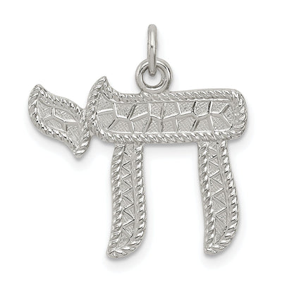 Sterling Silver Chai Pendant at $ 29.8 only from Jewelryshopping.com