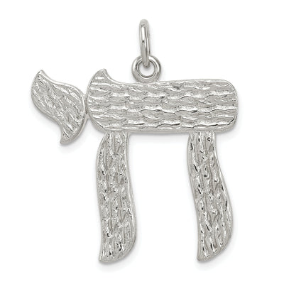 Sterling Silver Chai Pendant at $ 42.61 only from Jewelryshopping.com