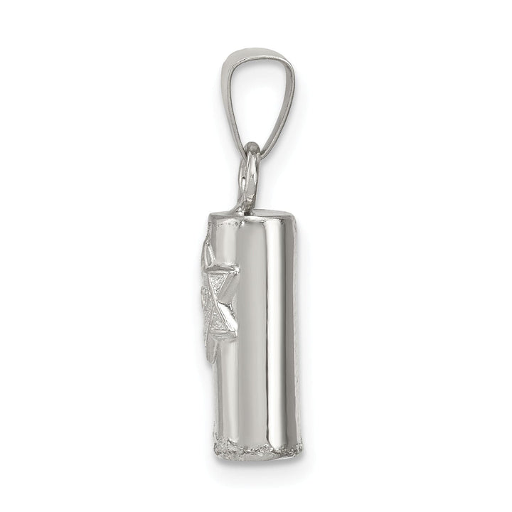 Sterling Silver Mezuzah Pendant