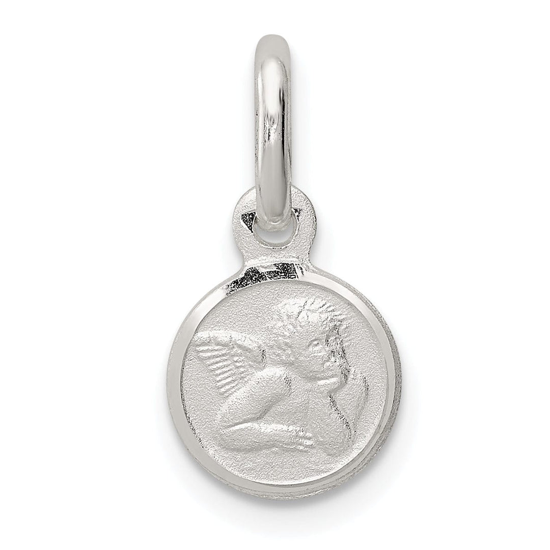 Sterling Silver Satin Angel Charm