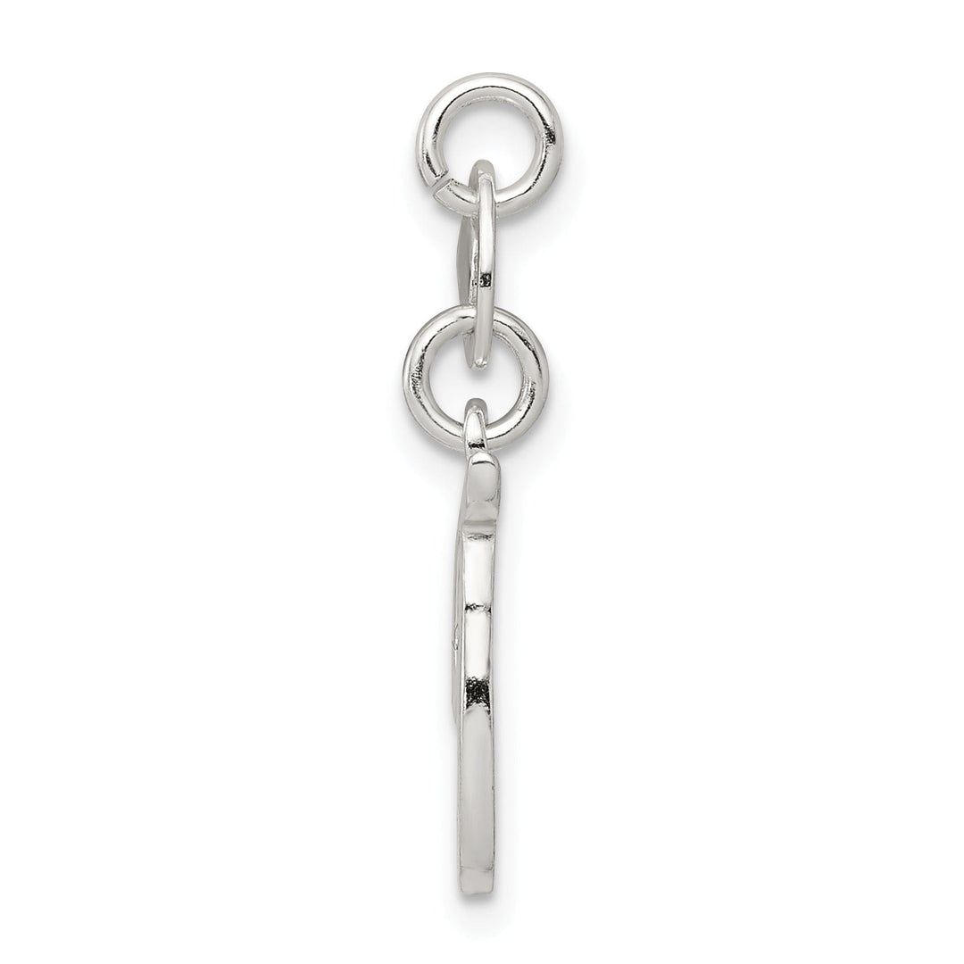 Sterling Silver Chain SlideT Charm Pendant