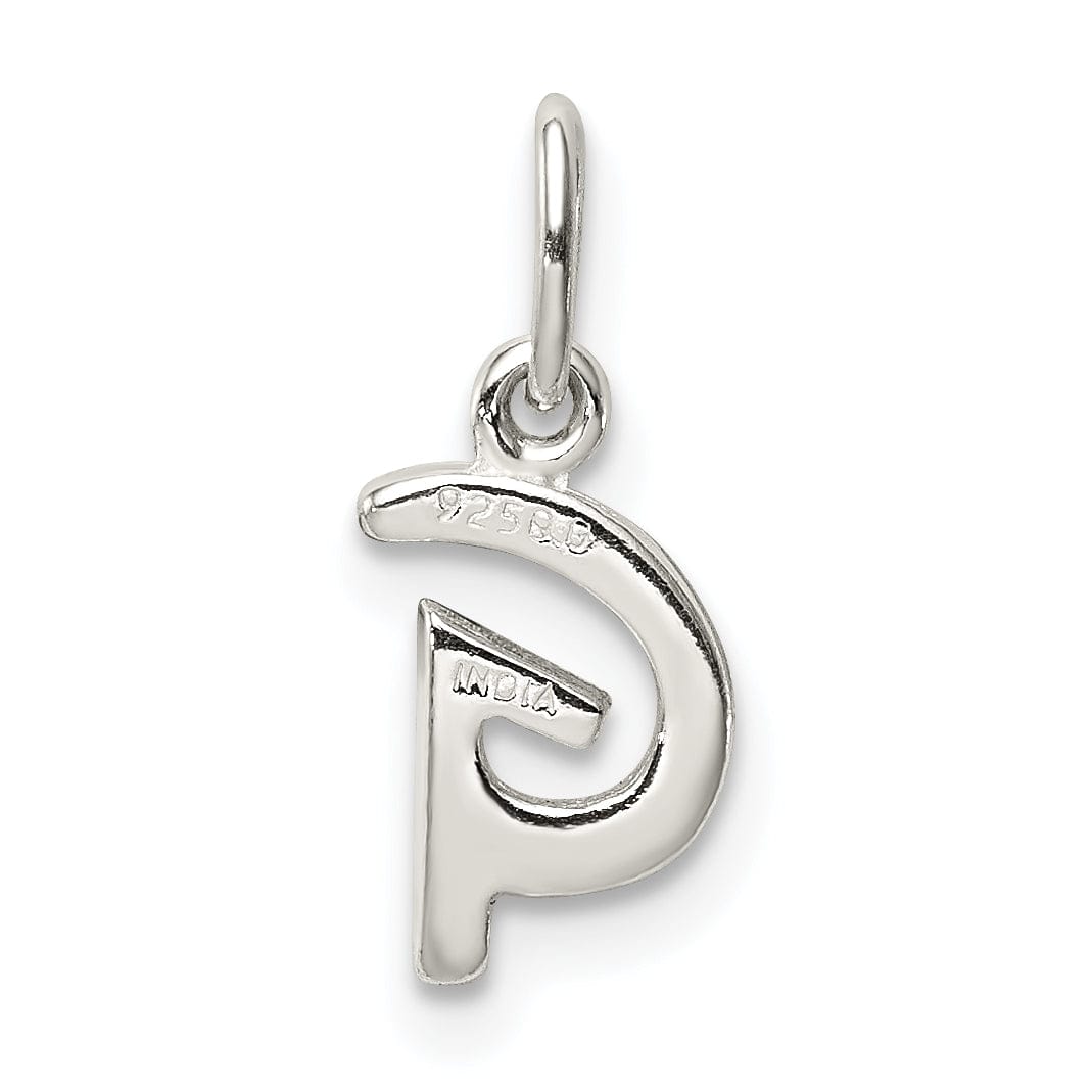 Sterling Silver Chain Slide Initial G Pendant