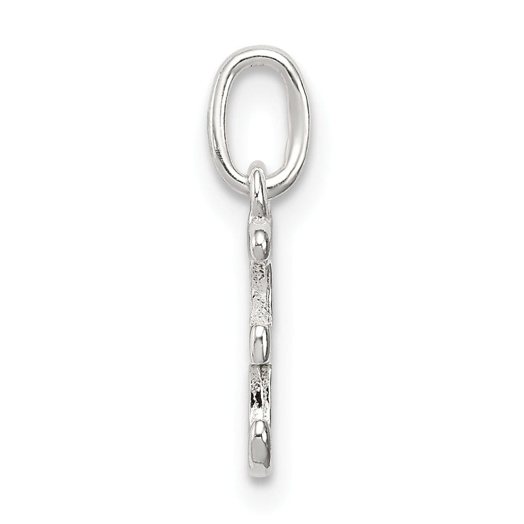 Sterling Silver Chain Slide Initial H Pendant