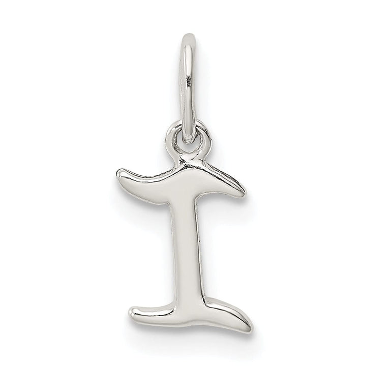 Sterling Silver Chain Slide Initial I Pendant