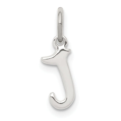 Sterling Silver Chain Slide Initial J Pendant at $ 3.05 only from Jewelryshopping.com
