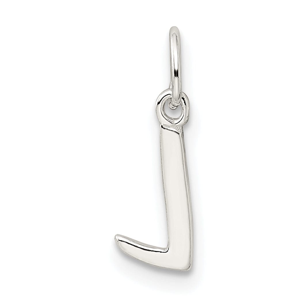 Sterling Silver Chain Slide Initial L Pendant