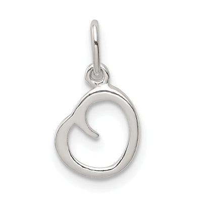 Sterling Silver Chain Slide Initial O Pendant at $ 3.05 only from Jewelryshopping.com