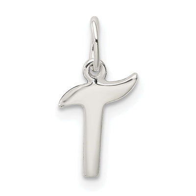 Sterling Silver Chain Slide Initial T Pendant at $ 3.07 only from Jewelryshopping.com