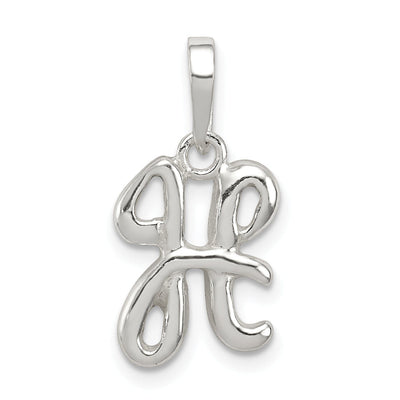 Sterling Silver Polished Initial H Pendant at $ 11.63 only from Jewelryshopping.com