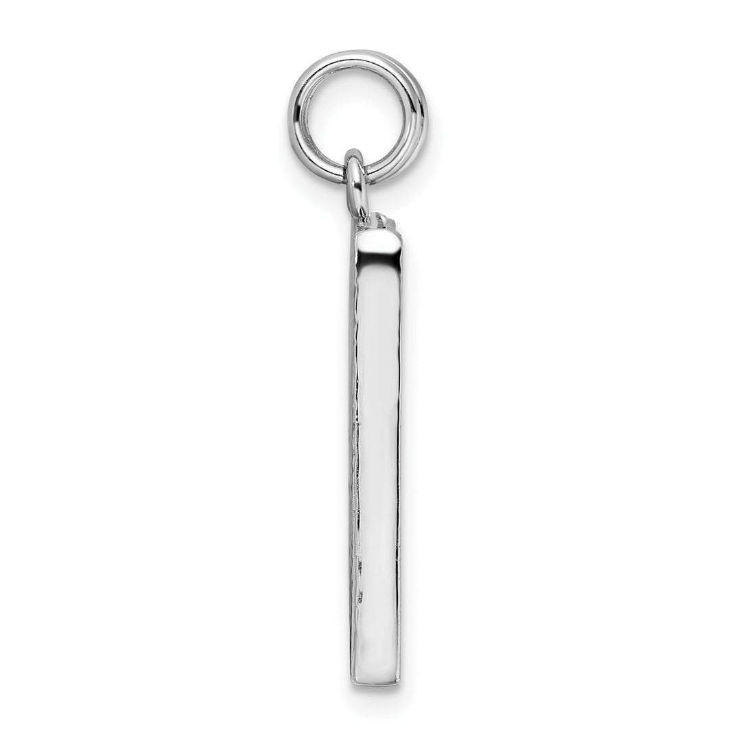 Sterling Silver Polished Picture Frame Charm