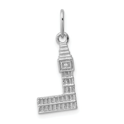 Sterling Silver Polished Finish Big Ben Charm at $ 23.67 only from Jewelryshopping.com