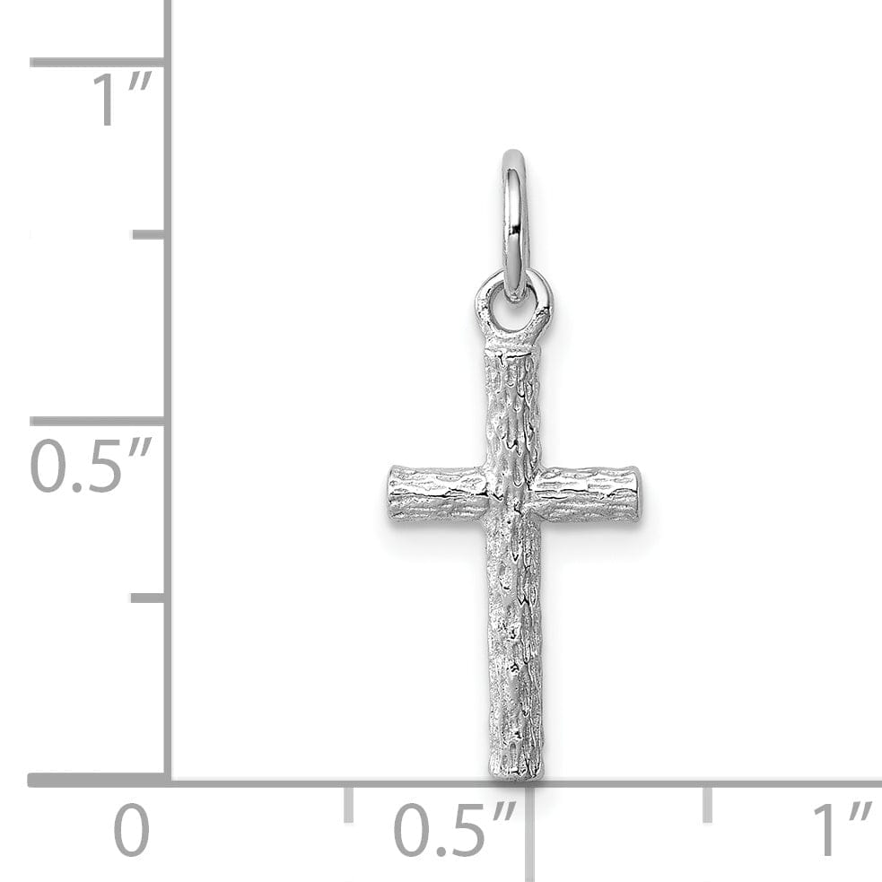 Solid Sterling Silver Latin Cross Pendant