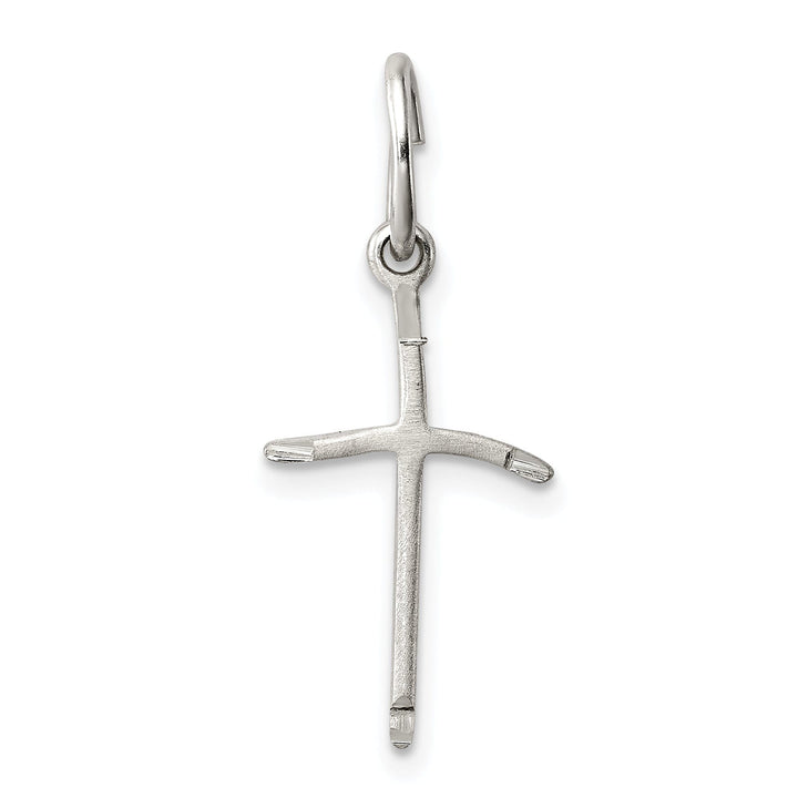 Sterling Silver Polished Latin Cross Pendant