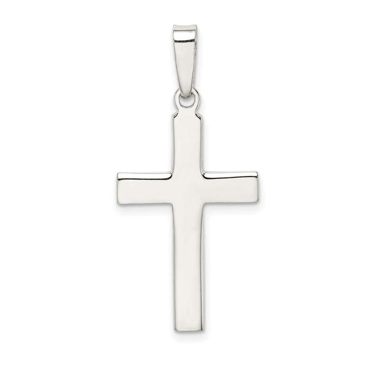 Sterling Silver Polished Latin Cross Pendant