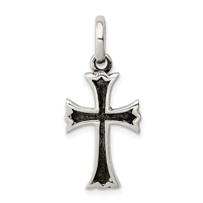 Sterling Silver Antiqued Finish Cross Pendant at $ 24.42 only from Jewelryshopping.com