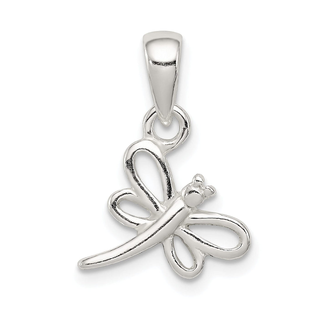 Sterling Silver Dragonfly Charm Pendant